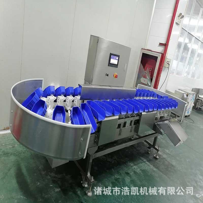 转盘式自动重量分选机称重分选设备水果自动分拣机高速稳定