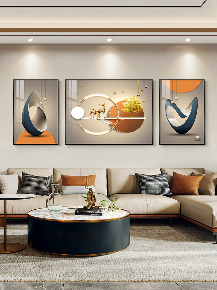 GULAGOS客厅轻奢支持定制装饰画