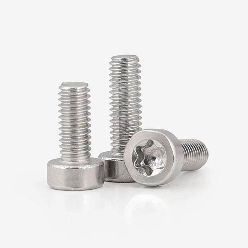 M4M5M6 304不锈钢圆柱头梅花螺丝异型防盗螺钉*x10x12x16x20x30mm