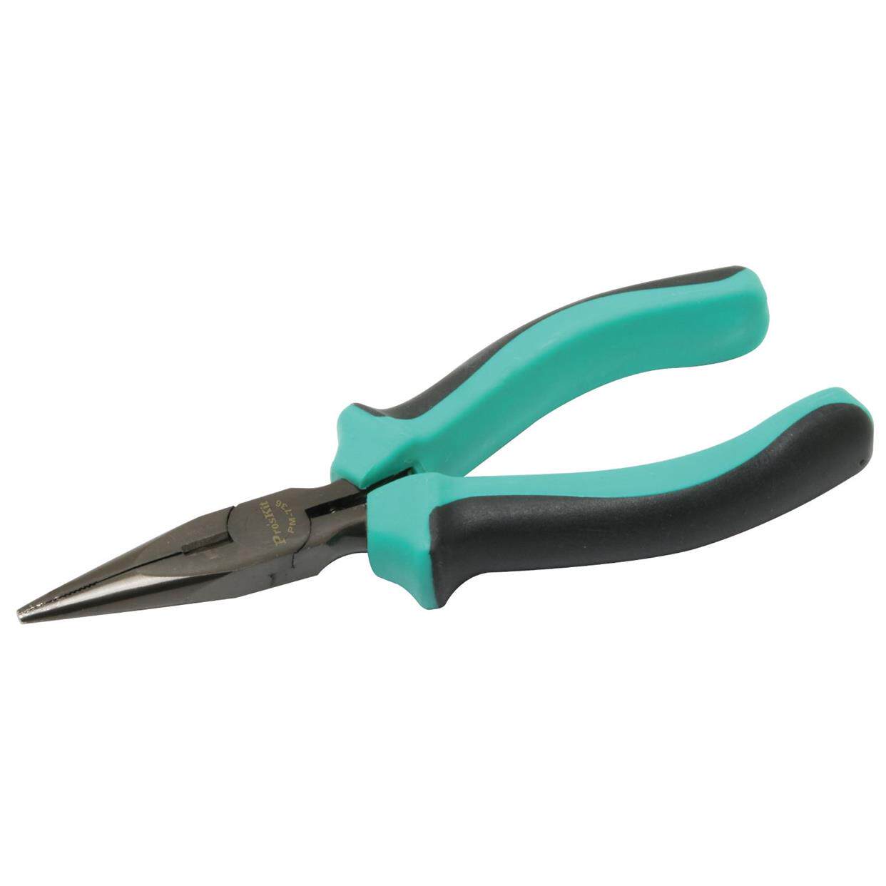 台湾宝工PM-736 尖咀尖嘴钳长嘴电子钳有牙尖嘴钳电子电工钳