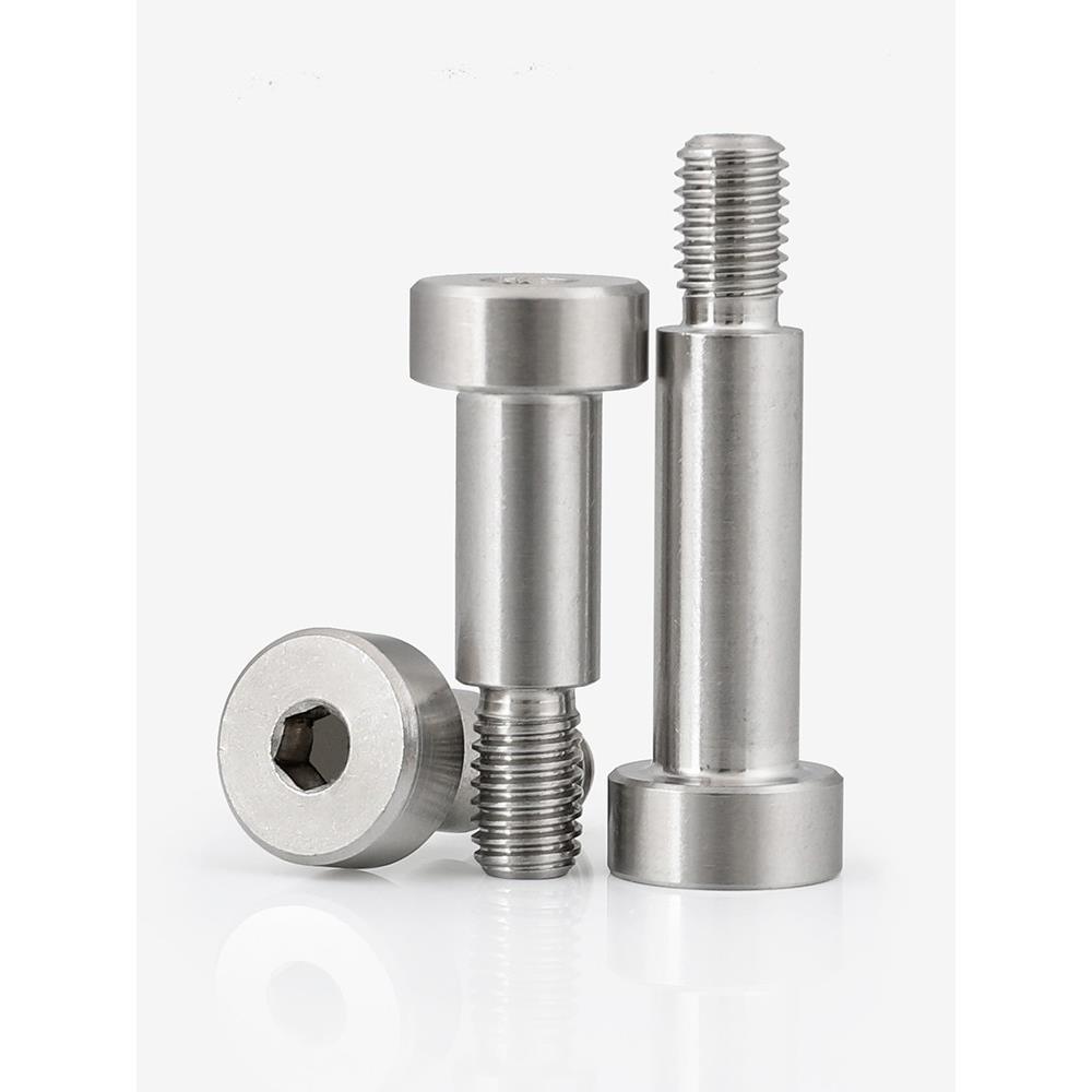 304粗杆细螺纹塞打螺丝凸肩轴肩等高螺丝限位栓￠5M3 ￠6M4 ￠8M5