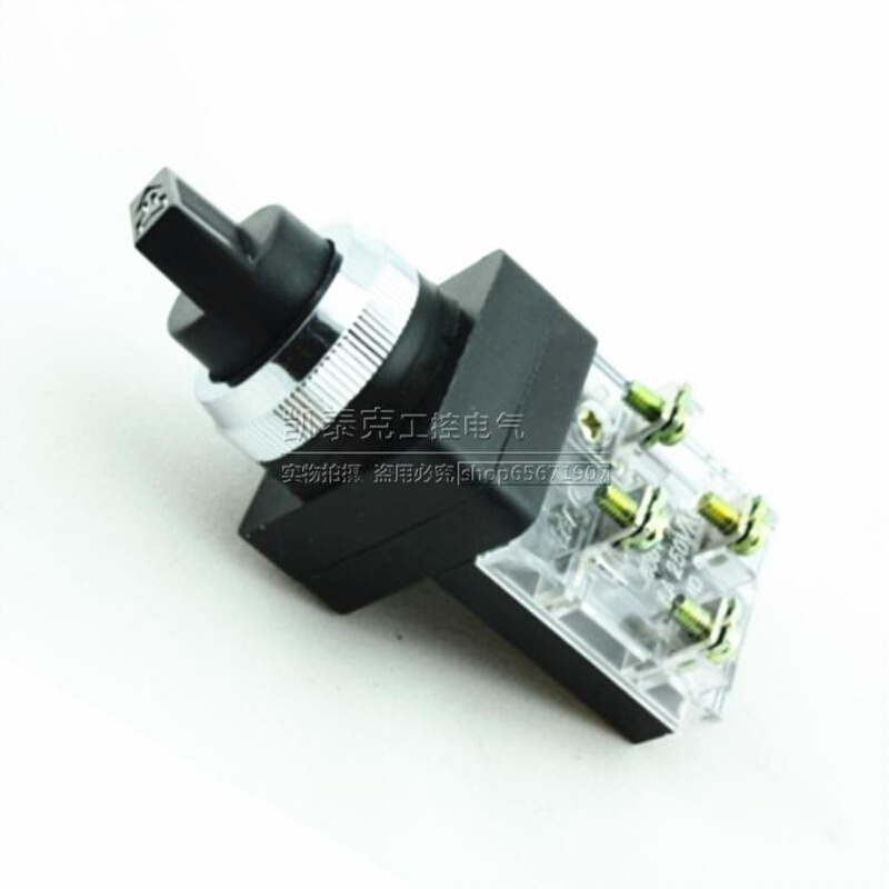 。二位三位选择开关TSS-25 Φ25mm 二档三档旋钮开关 TSS-30 Φ30