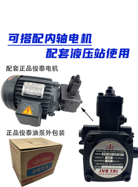 。JUNTAI俊泰油泵液压变量叶片泵VP-SF-20-D VP-SF-30 15 40-DS7