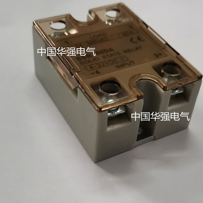 。SSR-40DA SSR-25DA/10DA/15DA-H固态继电器4-32VDC 直流控交流