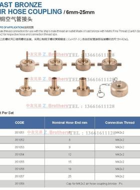 闷盖接头IMPA351052 351053 351054 351055 351056 351057 351058