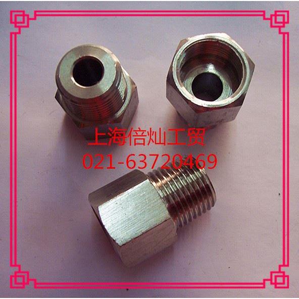 304内外丝高压公M14*1.5 M20*1.5英制不锈钢转换接头1/4 1/2 6分