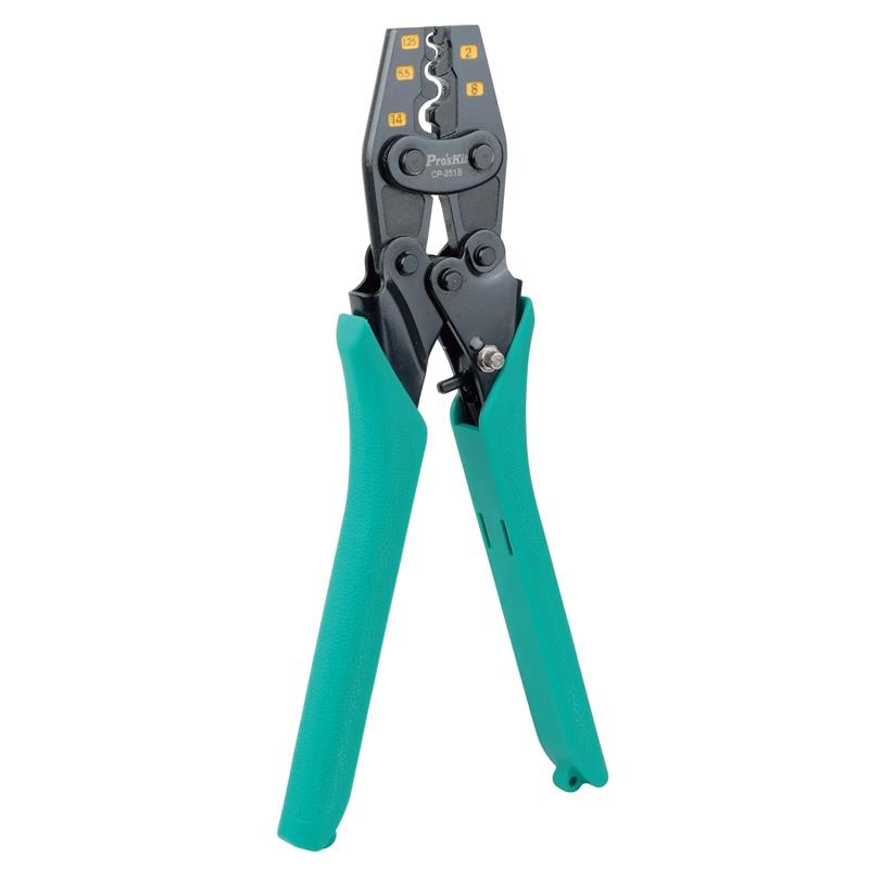 台湾宝工 CP-251B Y.O裸端子棘轮压接钳 压着钳 压线钳 冷压钳