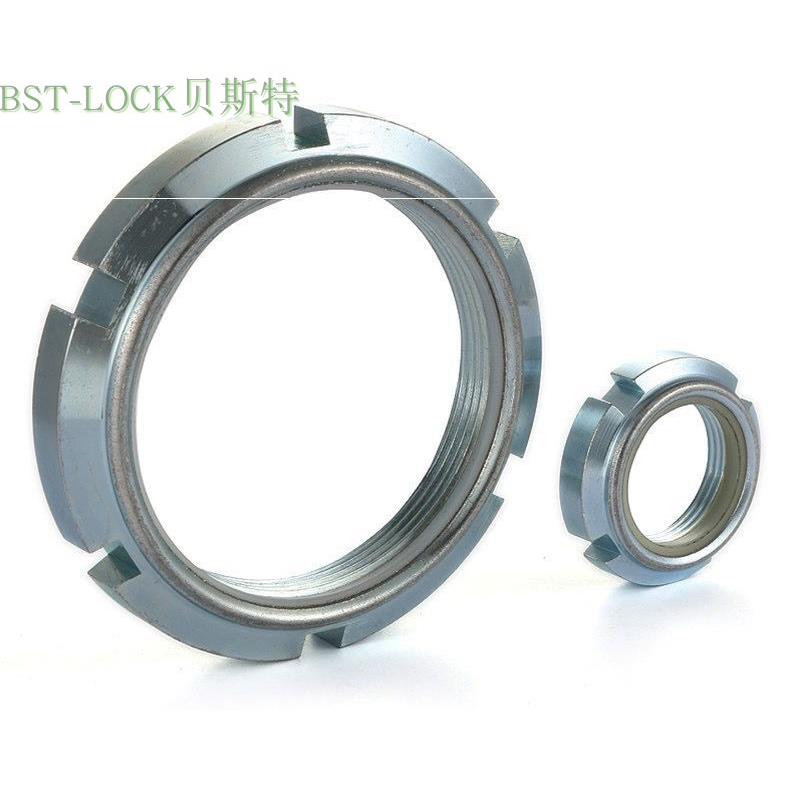 GUK锁紧防松圆螺母M15M17M20*1M24M30 M35M40M45M25*1.5自锁螺母