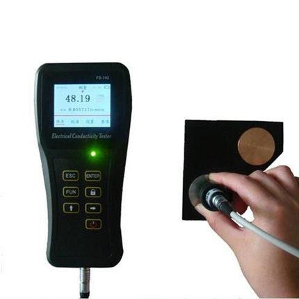 FD101数字便携式涡流电导率仪铝铜钛非铁磁性有色金属导电率仪
