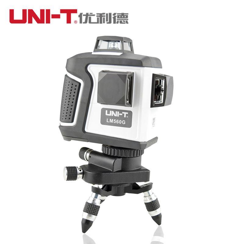 优利德LM560G激光水平仪绿光12线贴墙仪高精度打线投线仪水平仪