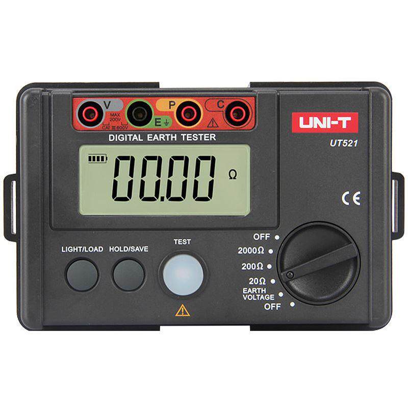 优利德UT521/UT522数字式接地电阻测试仪防雷接地电阻测试仪数显