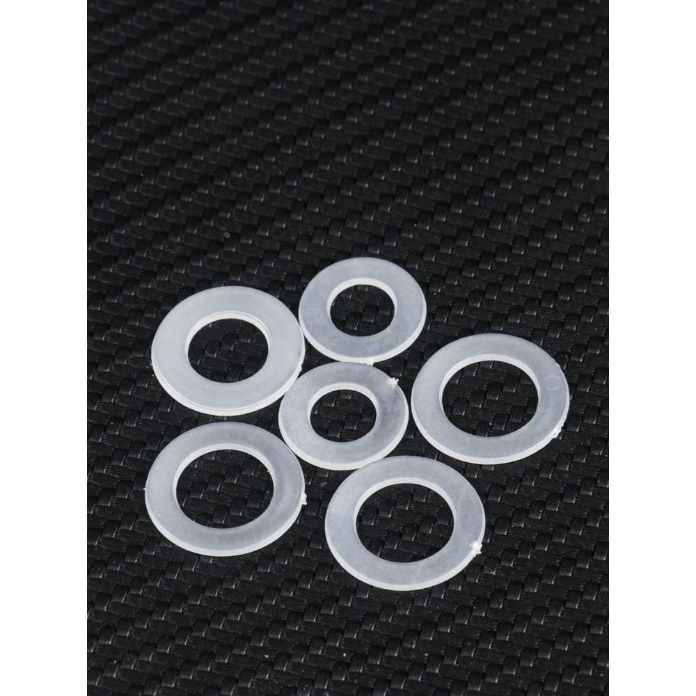 尼龙垫片螺丝圆形绝缘平垫塑料平垫橡胶垫圈塑胶M2M3M4M5M6M8M10