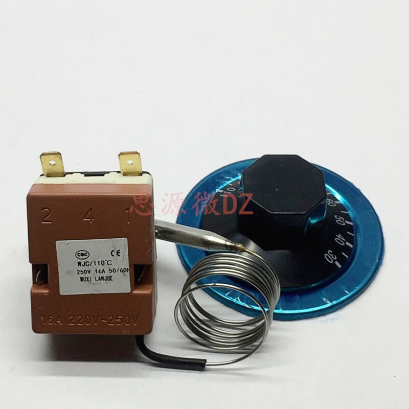 。电热水器温控器30-110度 16A250V开水桶控温器温度设定调节器开