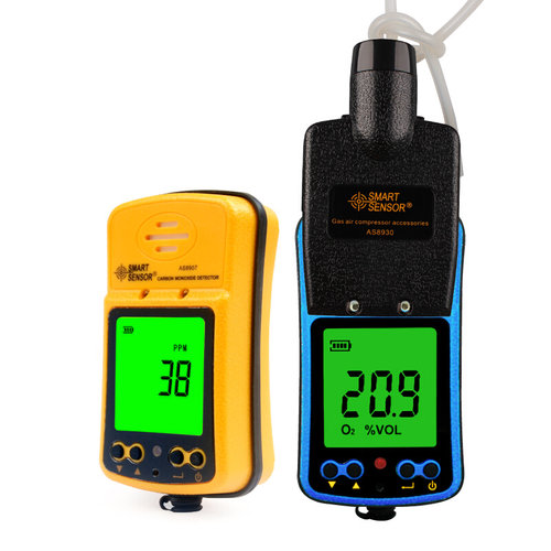 。希玛AS8901氧气检测仪气体测试空气氧含量浓度报警器测量仪测氧