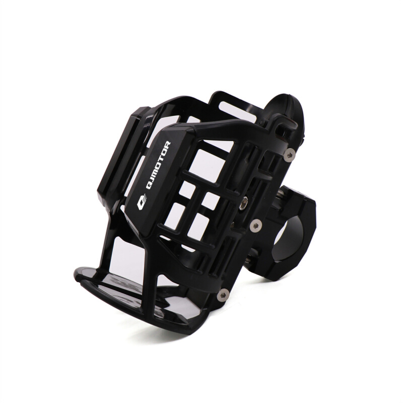 适用钱江鸿150ADV/250/350改装水杯支架保险杠S水壶支架铝合金配