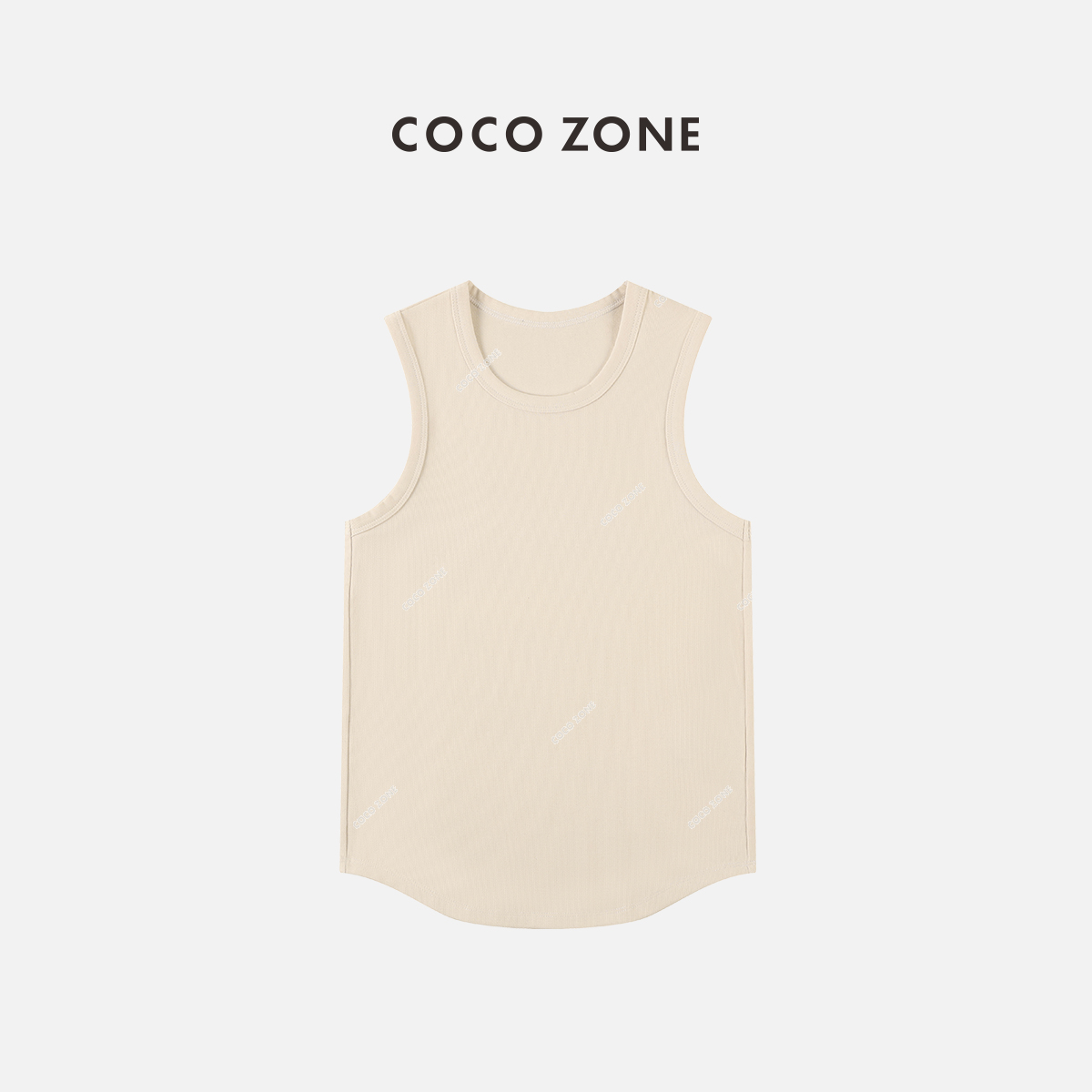 刘11&COCO ZONE春秋款内搭纯色修身版型吊带