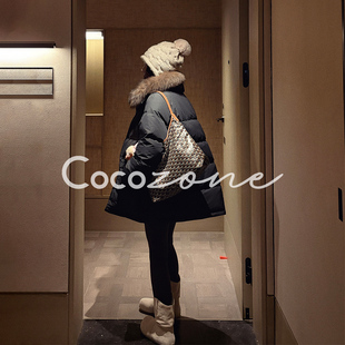 ZONE 90鹅绒蓝狐毛领鹅绒服 刘 深冬 CD2A2865 一一 COCO