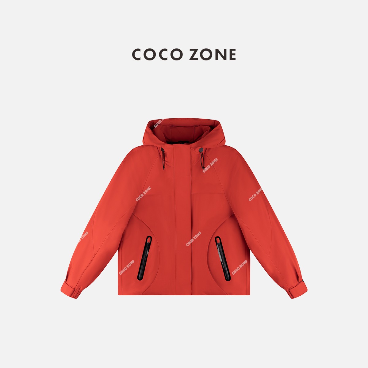 COCO ZONE 刘一一 2025 ”户外系列“ 90鹅绒连帽羽绒服上衣外套