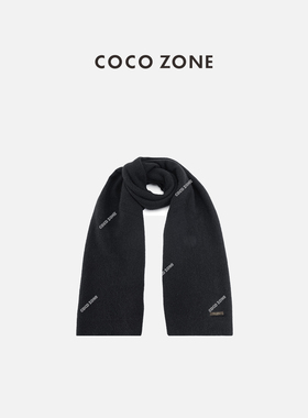 COCO ZONE 刘11 时尚高级感气质围脖百搭简约围巾CC1D2366