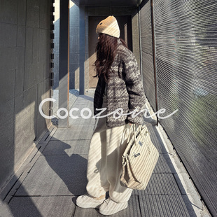 ZONE 费尔岛翻领拉链外套 刘 雪岭 CD1A1740 一一 COCO