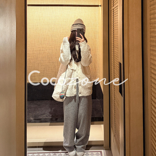 ZONE 绵羊毛混纺毛织上衣 刘 暖阳开衫 CD2A2802 一一 COCO