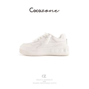 质感皮革纯色系带休闲鞋 COCO 一一 刘 CD2A2829 ZONE
