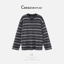 COCO ZONE 刘 一一 圆领罗纹领口长袖T恤 CD1A1717