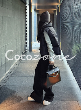 COCO ZONE 刘 一一 “立冬马甲”95波兰嘭嘭鹅绒鹅绒服CD2A2862