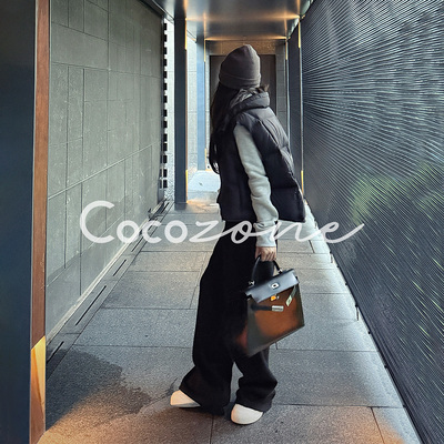 COCO ZONE 刘 一一 “立冬马甲”95波兰嘭嘭鹅绒鹅绒服CD2A2862