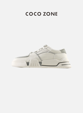COCO ZONE 刘11 新款撞色厚底休闲fog板鞋运动板鞋23C29376