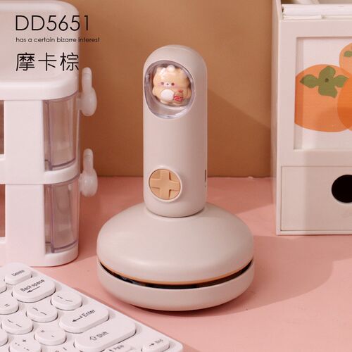 萌趣桌面吸尘器学生充电手持小型迷你清洁键盘橡皮擦屑铅笔灰神器