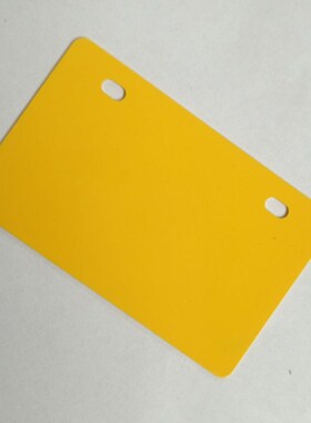 防水PVC光缆标牌54x86电缆挂牌证卡打印机用空白免撕膜500个/盒