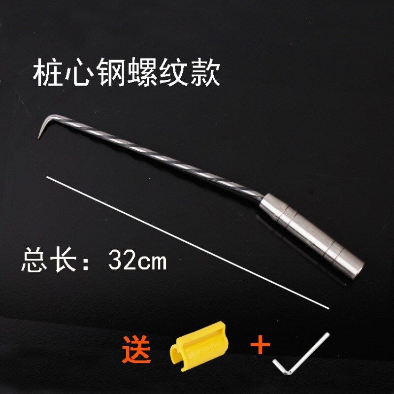 新品扎钩桩心钢钢筋钩螺纹扎丝钩加长不锈钢钢筋工扎钩高硬度扎勾,金属材料及制品,螺纹钢,淘宝优惠券,粉丝福利购,淘宝优惠卷