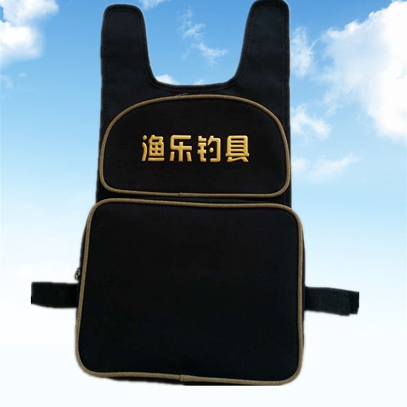 渔乐钓椅包挂包烫金加厚双层渔具包通用后挂包鱼竿包特价配件包邮