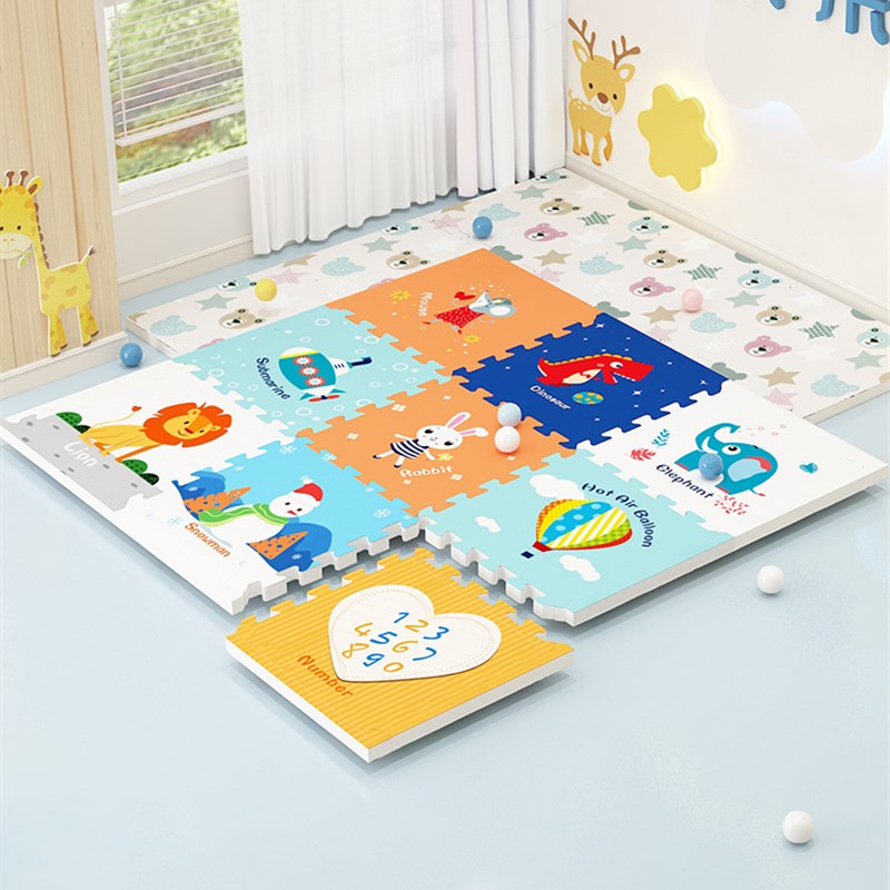 宝宝爬行垫拼接爬爬垫加厚家用婴儿客厅xpe垫子泡沫儿童地垫无味