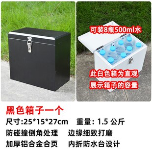 踏板摩托车边箱九号电动车两侧边包支架后侧不锈钢工具箱125挂箱