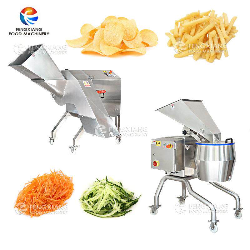 果蔬加工设备工厂直销商用擦丝机大型切波浪薯片薯条设备