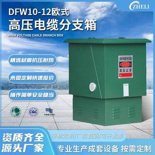 12欧式 DFW10 高压电缆分支箱10KV电缆分接箱一进二三四出T对转接