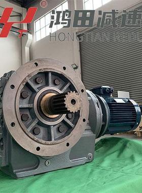 F187-Y90-F187-Y90-4P-60.57-M1减速机承载能力大法兰
