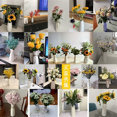 速发Modern Flower Vase Home Flower Arrangement Living Room O