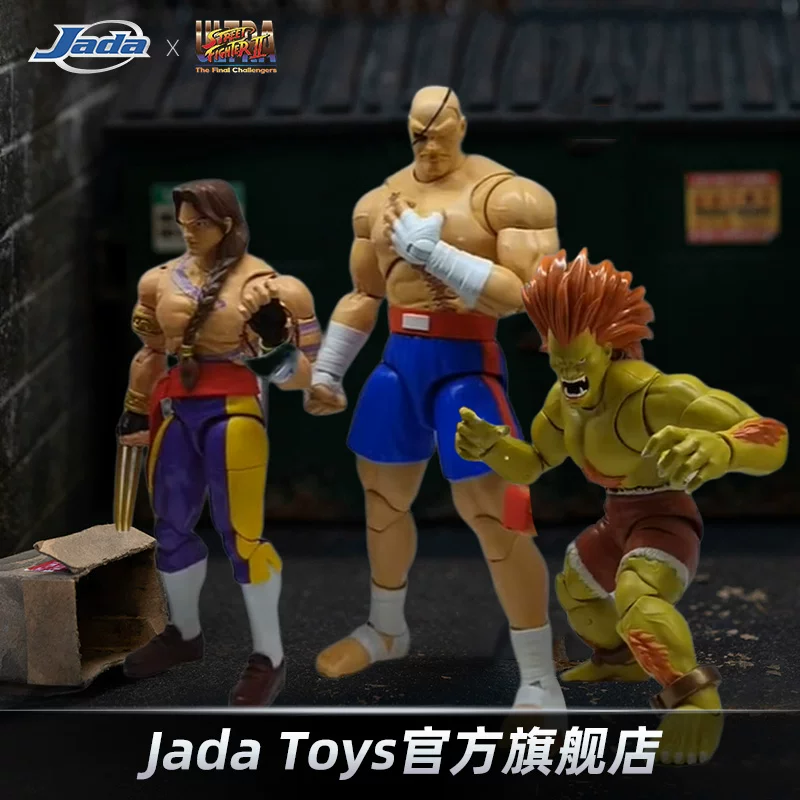 Официальный флаг Limited Jada Street Fighter 1/12 SDCC Далсим Вега подарочный набор для мальчиков
