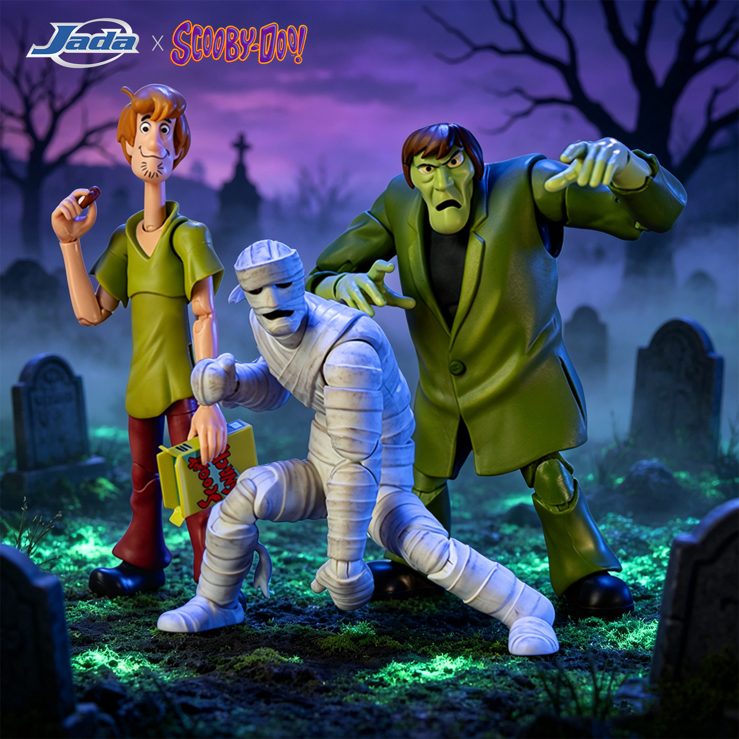 Jada Scooby-Doo 1/12 Shaggy Stalker Anka Mummy 6inch Action Figure Birthday Gift