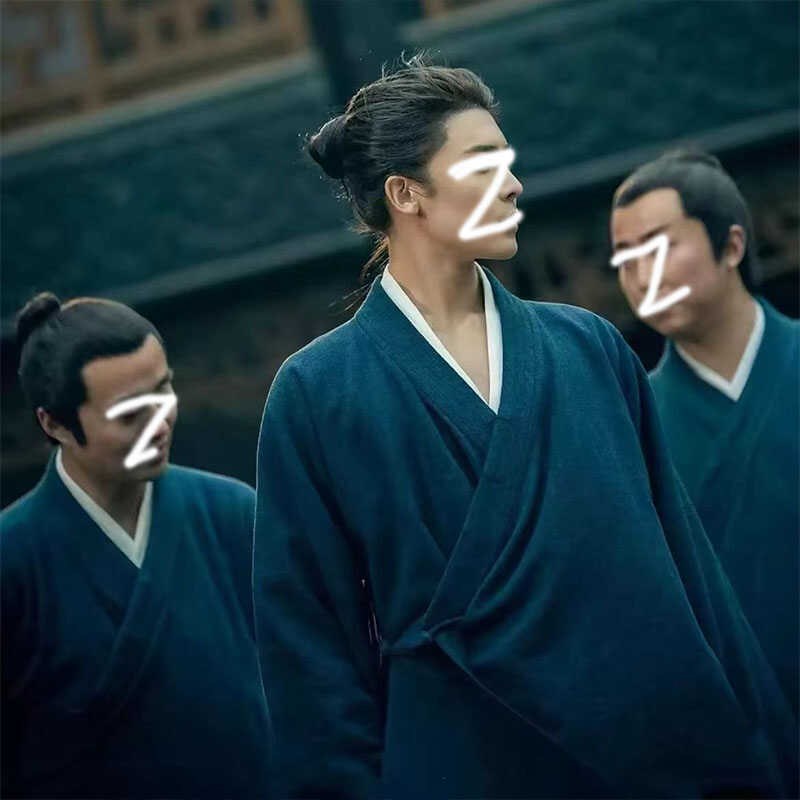 热销国风王也道袍三件套异人之下一人之下夏季道士服装男女宽袖太