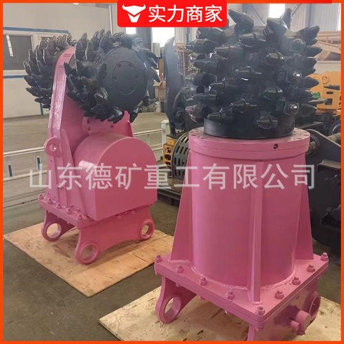 挖机单头铣挖机纵向铣挖头挖改