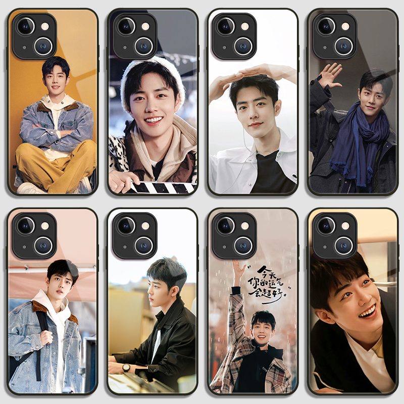 肖战手机壳适用OPPORENO9/10/8/7SE5K4骄阳伴我同款FINDX6X5PRO盛阳R1715周边A977257白百何玻璃保护套ACE2