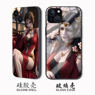 美杜莎女王苹果15pro手机壳12小米14适用iPhone13promax斗破苍穹vivoX90男款OPPOReno10华为P60红米note13Pro