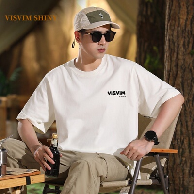 VISVIM SHINY纯棉短袖男士T恤2025款打底衫夏季体恤百搭半袖体恤