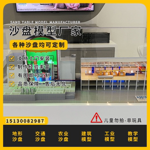 核能发电模型定做核反应堆模型制作核电站工艺流程模型沙盘定制