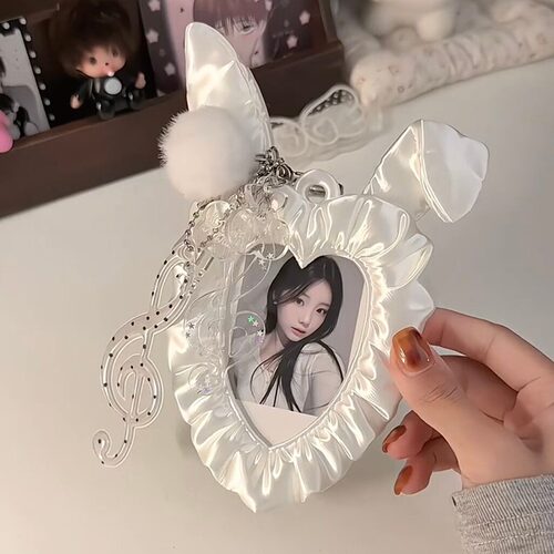 韩系兔耳小卡卡套3D打印挂件