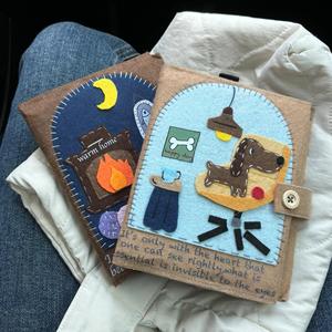 腊肠狗不织布卡册高颜值3寸小卡拍立得收纳相册创意手工diy纪念册